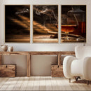 Whiskey and Cigar Wall Art Canvas Print by MyGreatCanvas | Canvas Wall Art Prints | Photo Prints & Wall Decor