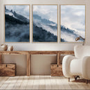Foggy Forest Wall Art Canvas Print – Misty Mountain by MyGreatCanvas | Canvas Wall Art Prints | Photo Prints & Wall Decor