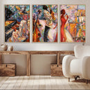 Abstract Afro American Jazz Canvas Wall Art | Music-Inspired by MyGreatCanvas | Canvas Wall Art Prints | Photo Prints & Wall Decor