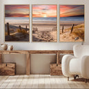 Sunset on the Sea Wall Art Canvas Print by MyGreatCanvas | Canvas Wall Art Prints | Photo Prints & Wall Decor
