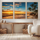 Sunset Wall Art Canvas Print