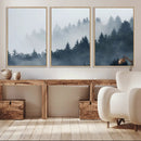 Foggy Pine Forest Wall Art Canvas Print by MyGreatCanvas | Canvas Wall Art Prints | Photo Prints & Wall Decor