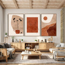 Boho Sunset Mountain Canvas Print, Modern Boho Sunset by MyGreatCanvas | Canvas Wall Art Prints | Photo Prints & Wall Decor