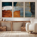Modern Abstract Canvas Art Canvas Print - Framed and Ready