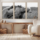 Bear and Cub Wall Art Canvas | 399 Bear Cub