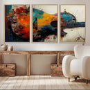 Abstract Guitar Wall Art Canvas | Vibrant Music-Inspired Art by MyGreatCanvas | Canvas Wall Art Prints | Photo Prints & Wall Decor