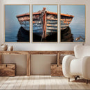Stunning Vintage Boat Canvas Print | Nautical Wall