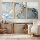 Large Abstract Marble Wall Art Canvas Print for Living Room by MyGreatCanvas | Canvas Wall Art Prints | Photo Prints & Wall Decor
