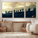 Fellowship Journey Wall Art – Fantasy Adventure Canvas Print by MyGreatCanvas | Canvas Wall Art Prints | Photo Prints & Wall Decor