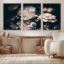 Pink Peonies Flowers Large Canvas Art Print