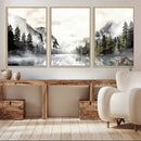 Yosemite Valley Wall Art Canvas Print – Framed and Ready to
