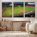 Angel Stadium Aerial Canvas Print – Los Angeles Angels