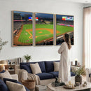 Angel Stadium Aerial Canvas Print – Los Angeles Angels