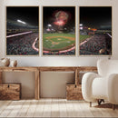 Fireworks at Angel Stadium – Los Angeles Angels Canvas