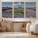 Buffalo Bills Highmark Stadium Wall Art Canvas Print - Bills