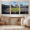 New York Mets Baseball Team Print - Citi Field Stadium Wall