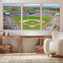 Citi Field Wall Art Print | 3-Panel New York Mets Baseball