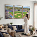 Citi Field Wall Art Print | 3-Panel New York Mets Baseball