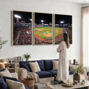 Fenway Park Wall Art Canvas Print | Large Baseball Stadium