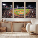 Fenway Park Wall Art Canvas Print | Large Baseball Stadium by MyGreatCanvas | Canvas Wall Art Prints | Photo Prints & Wall Decor