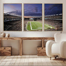 New England Patriots Football Team Print - Foxborough by MyGreatCanvas | Canvas Wall Art Prints | Photo Prints & Wall Decor