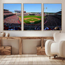 Cincinnati Reds Baseball Canvas Print - American Ball