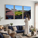 Cincinnati Reds Baseball Canvas Print - American Ball