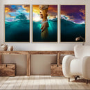 God Hand Wall Art Canvas Print by MyGreatCanvas | Canvas Wall Art Prints | Photo Prints & Wall Decor