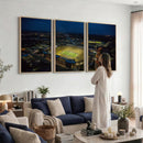 Michigan Wolverines Football Team Print - Michigan Stadium