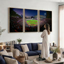Houston Astros Baseball Print Canvas - Houston Minute Maid