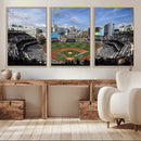 San Diego Padres Baseball Team Print - Petco Park Stadium