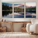 Bear Lake Reflection at Rocky Mountain National Park Wall