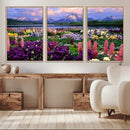 Wildflower Canvas Print – Blooming Floral Meadows with