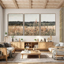 Rustic Field Landscape Wall Art Print, Giclee Canvas Wall