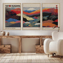 Framed Yayoi Kusama 1986 Wall Art Print – Japanese Wall Art