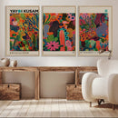 Framed Yayoi Kusama 1986 Wall Art Print – Japanese Wall Art