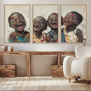 Shai Yossef Print - Joyful Childhood Canvas Wall Art -