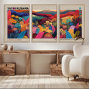 Yayoi Kusama Wall Art Canvas Print, Abstract Art, Large by MyGreatCanvas | Canvas Wall Art Prints | Photo Prints & Wall Decor
