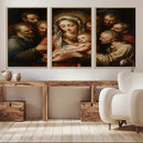 Religious Canvas Wall Art Print - Madonna and Child with by MyGreatCanvas | Canvas Wall Art Prints | Photo Prints & Wall Decor