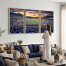 Kroger Field Wall Art Print - Kentucky Stadium Wall Art