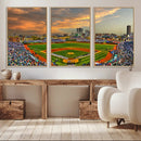 Chicago Wrigley Field Wall Art Canvas Print – Iconic