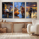 Colorful Jazz Wall Art - African American Music Canvas Print