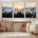 Abstract Forest Wall Art - Serene Nature Canvas Print with by MyGreatCanvas | Canvas Wall Art Prints | Photo Prints & Wall Decor