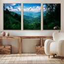 Tropical Jungle Wall Art Canvas Print – Framed Lush Valley by MyGreatCanvas | Canvas Wall Art Prints | Photo Prints & Wall Decor