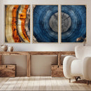 Abstract Tree Rings Wall Art Canvas Print – Modern Wood by MyGreatCanvas | Canvas Wall Art Prints | Photo Prints & Wall Decor