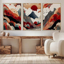 Abstract Mountain Wall Art – Framed Vibrant Landscape Canvas by MyGreatCanvas | Canvas Wall Art Prints | Photo Prints & Wall Decor