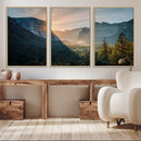 Yosemite Valley Wall Art Canvas Print – Framed Mountain