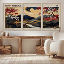 Modern Japanese Wall Art Canvas Print – Framed Abstract by MyGreatCanvas | Canvas Wall Art Prints | Photo Prints & Wall Decor