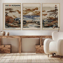 Yayoi Kusama Wall Art Canvas Print – Framed Modern Japanese