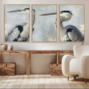 Bird Canvas Decor Wall Art Canvas Print – Framed Coastal